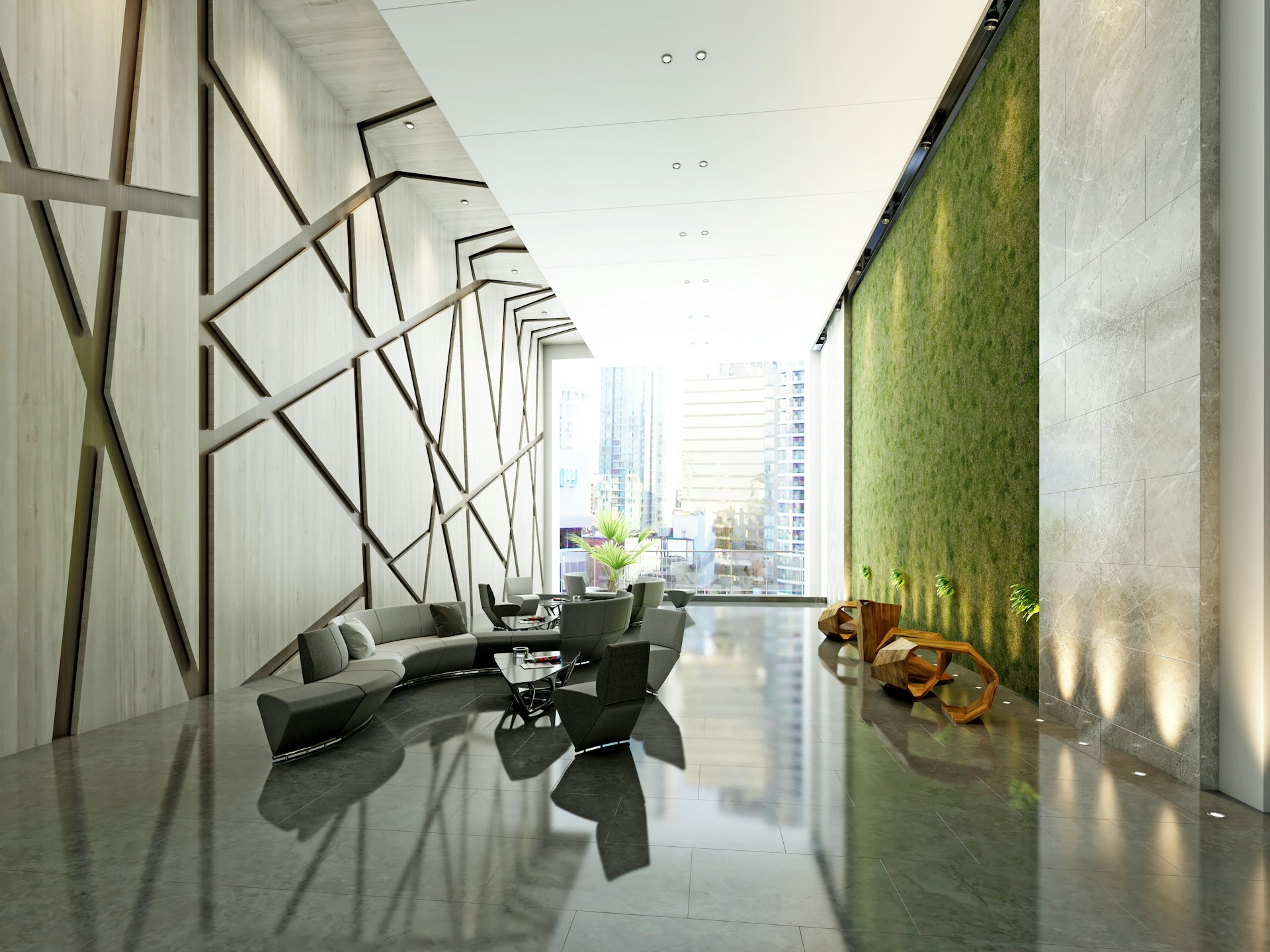 high ceiling